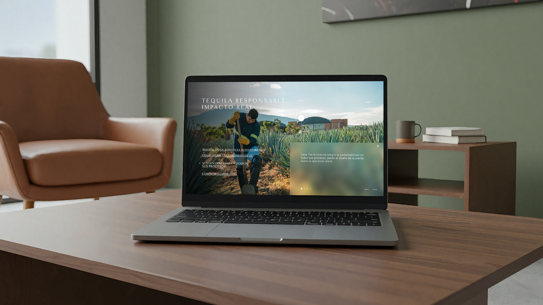 Web Casa Tierra Cobriza